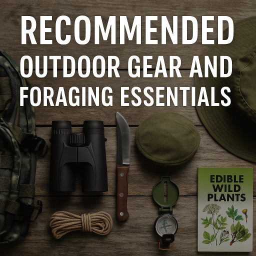 Recommended Outdoor Gear and Foraging Essentials