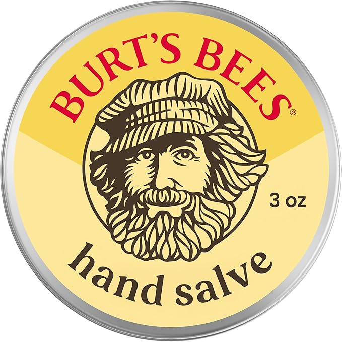 Natural beeswax hand salve for soothing dry, weathered hands after foraging, camping, or winter outdoor adventures.